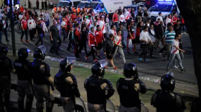 התפרעויות במונומנטל (צילום: AFP)