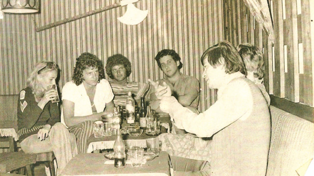 אריק איינשטיין ונתן זהבי ב"קינגס קלאב" (צילום: נתן זהבי)