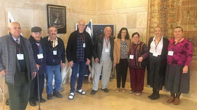 ביקור בכנסת (צילום: עמיר עופר)