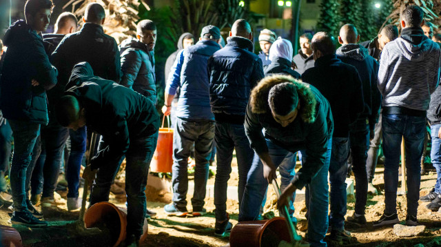 הלווייתה של יארה איוב (צילום: פלאש 90)