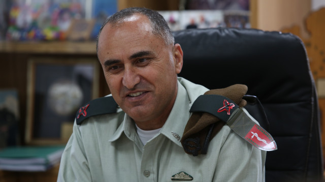 תא"ל טריף בדר (צילום: אלוני מור)