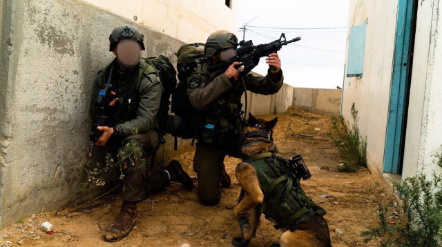 שבוע מלחמה של יחידת עוקץ (צילום: דובר צה"ל)