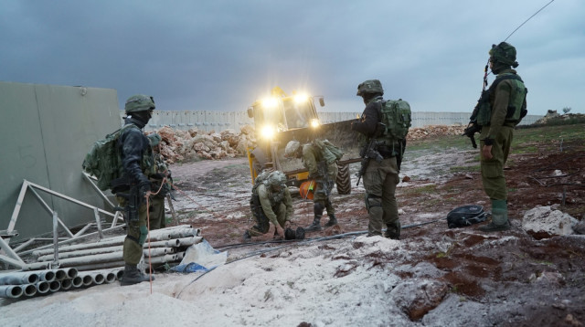 חיילי צה"ל במבצע מגן צפוני (צילום: דובר צה"ל)
