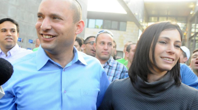 נפתלי וגילת בנט (צילום: יוסי זליגר, פלאש 90)