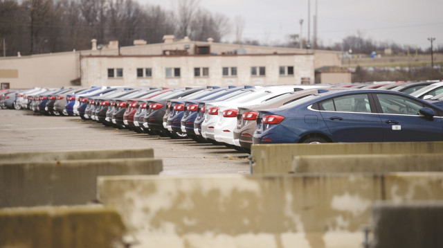 צי הרכבים של ג'נרל מוטורס  (צילום: רויטרס)