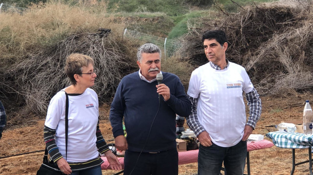 שמחה ולאה גולדין, עמיר פרץ (צילום: מסדר הדר)