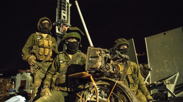 כוח צה"ל במבצע "מגן צפוני" (צילום: דובר צה"ל)