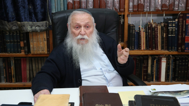 הרב חיים דרוקמן (צילום: יעקב כהן, פלאש 90)