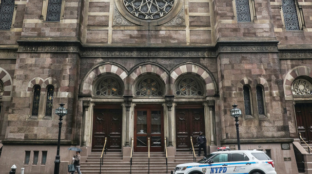 בית הכנסת המרכזי במנהטן (צילום: רויטרס)