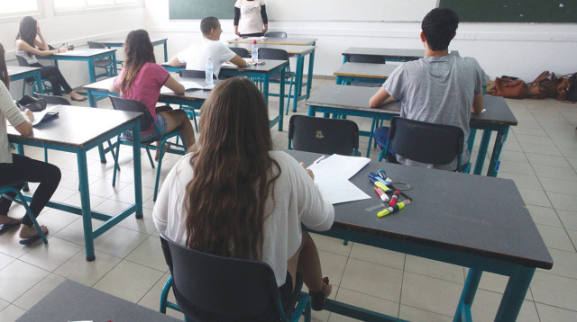 כיתה בתיכון (צילום: אלוני מור)