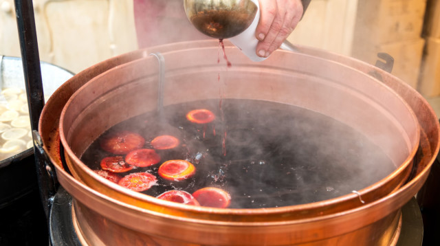 יין חם (צילום: Getty images)