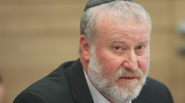 אביחי מנדלבליט בכנסת  (צילום: מרק ישראל סלם)