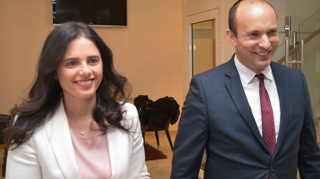 נפתלי בנט, איילת שקד (צילום: יוסי זליגר, פלאש 90)