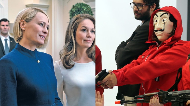 בית הקלפים, בית הנייר (צילום: רויטרס,יס)