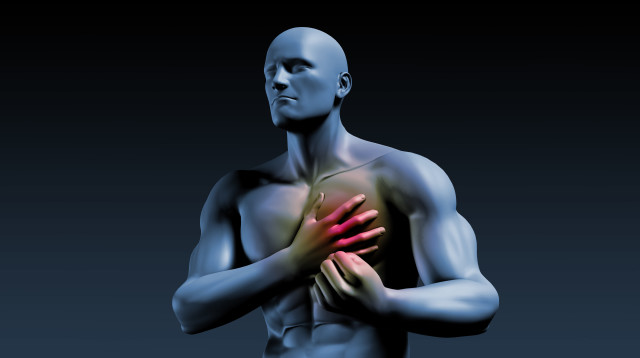 "סינדרום מטבולי" מגדיל את הסיכון לאירוע לב או אירוע מוחי (צילום: אינג אימג')