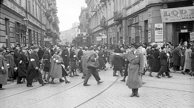 גטו ורשה (צילום: הארכיון הפדרלי הגרמני, nobloch, Ludwig,ויקיפדיה)