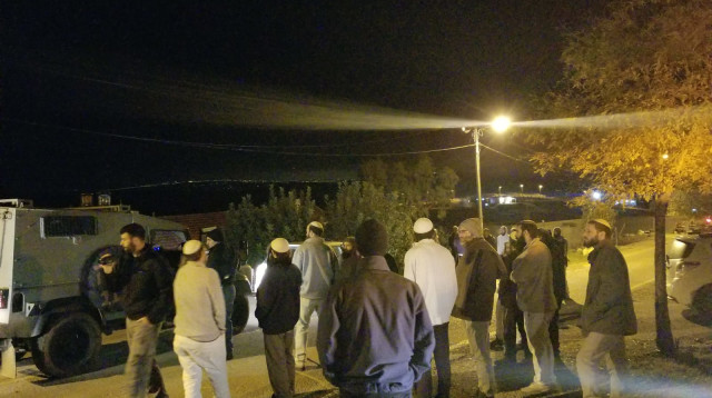 מעצר קטין בחשד לטרור יהודי (צילום: TPS)