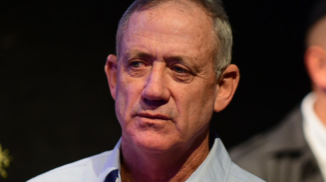 בני גנץ (צילום: תומר נויברג, פלאש 90)