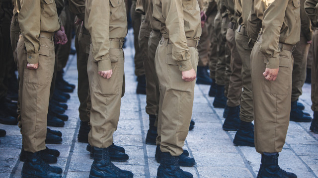 חיילים, אילוסטרציה (צילום: זאק וואג׳סגרס, פלאש 90)