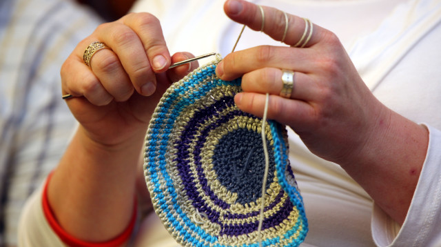 כיפה סרוגה (צילום: יוסי זמיר פלאש 90)