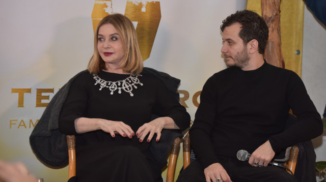 סנדרה שדה ומיכאל מושונוב (צילום: גלית סבג)