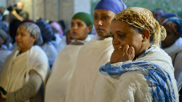 הלווייתו של יהודה ביאדגה (צילום: יהודה חיים, פלאש 90)