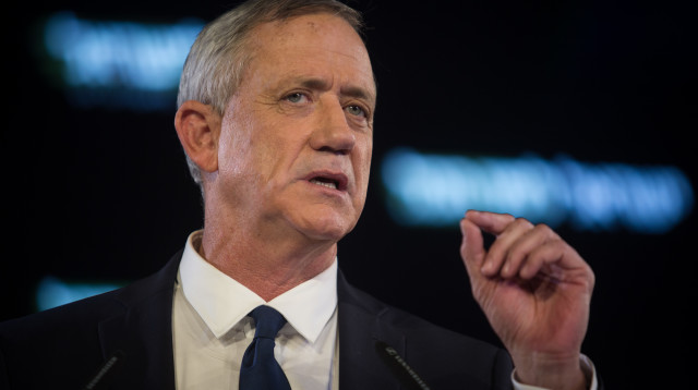 בני גנץ (צילום: הדס פרוש, פלאש 90)