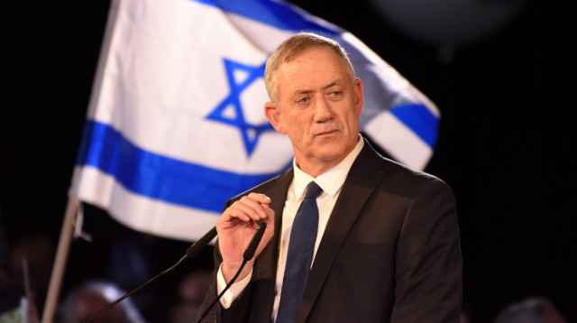 בני גנץ (צילום: גילי יערי, פלאש 90)