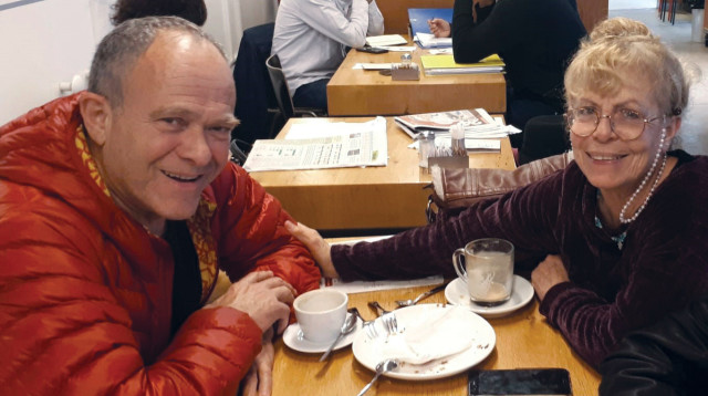 אביבה בנו ומוטי פליישר (צילום: דודי פטימר)