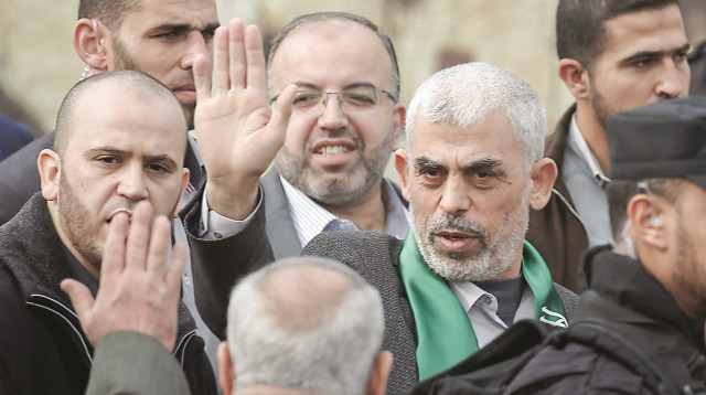 יחיא סנוואר (צילום: AFP)