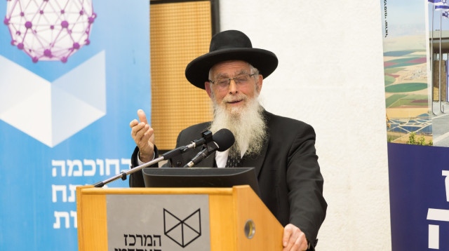 הרב יעקב אריאל (צילום: מיכאל ארנבורג)