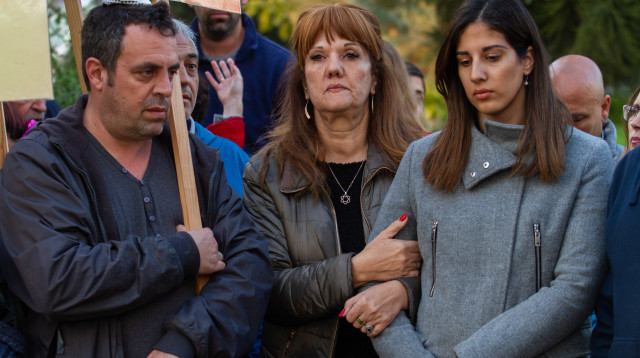 משפחתה של תהילה נגר ז"ל (צילום: פלאש 90)