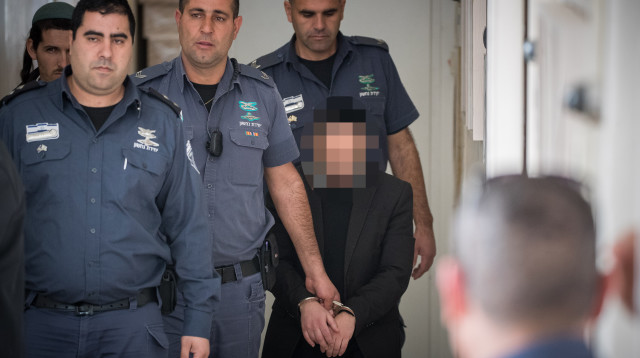 חשוד במעורבות ברצח בני הזוג כדורי (צילום: יונתן זינדל, פלאש 90)