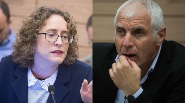 חיים ילין, יעל כהן פארן (צילום: פלאש 90)