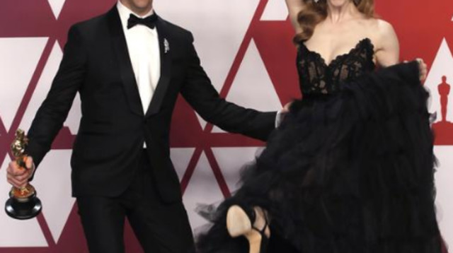 גיא נתיב ורעייתו ג'יימי ריי ניומן (צילום: רויטרס)