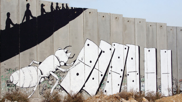 גדר ההפרדה ביהודה ושומרון (צילום: אנה קפלן, פלאש 90)