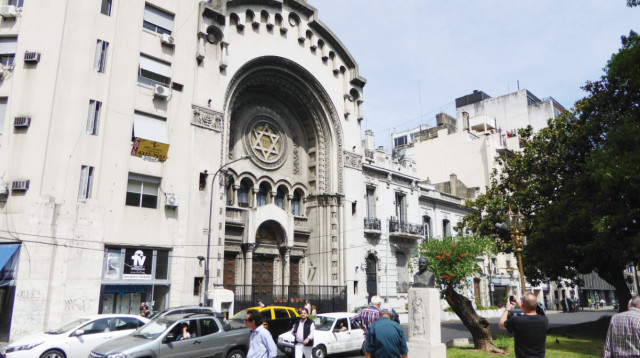 בית כנסת בבואנוס איירס (צילום: לינדה דה וולדר)