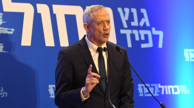 בני גנץ (צילום: אבשלום ששוני)