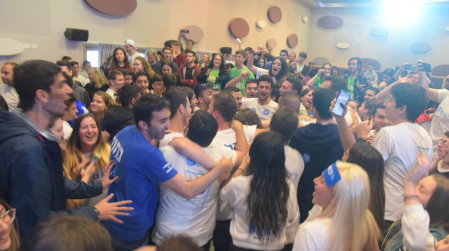 קרנבל בחירות בבית הספר בליך (צילום: אבשלום ששוני)