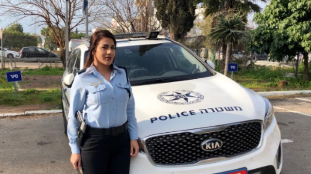 רס"ר מורין בענאויה  (צילום: דוברות המשטרה)