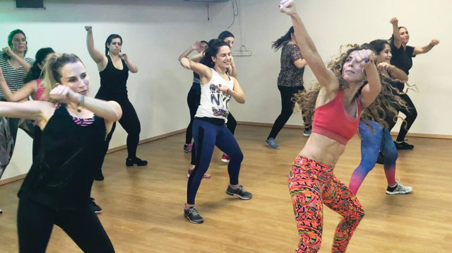 זומבה בסטודיו BeYou (צילום: יח"צ)