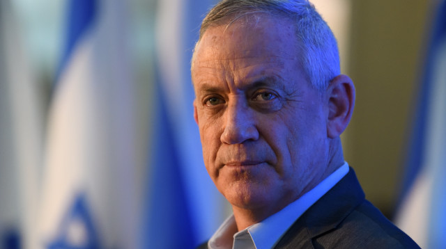 בני גנץ (צילום: גילי יערי, פלאש 90)