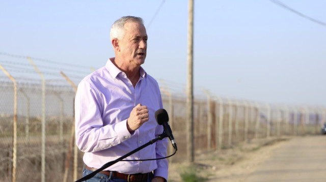 בני גנץ (צילום: יובל כהן אהרונוב)