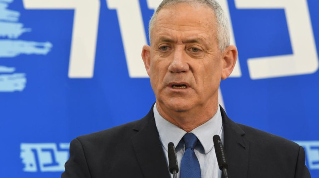 בני גנץ (צילום: אבשלום ששוני)