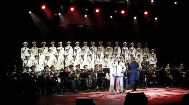 מקהלת הצבא האדום (צילום: דודי פטימר)