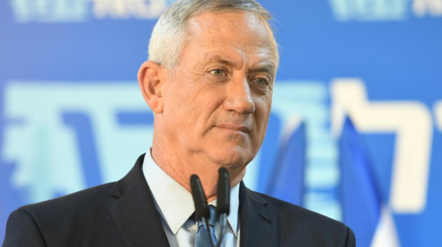 בני גנץ  (צילום: אבשלום ששוני)