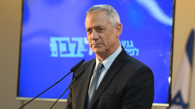 בני גנץ (צילום: אבשלום ששוני)