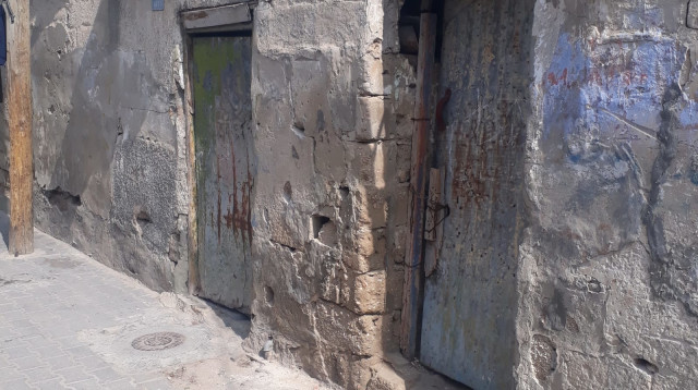 הרובע היהודי בעזה (צילום: לילא עבד אל נור)