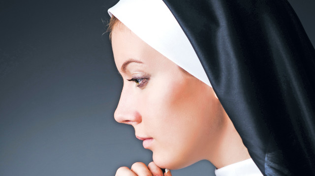 נזירה (צילום: אינג אימג')