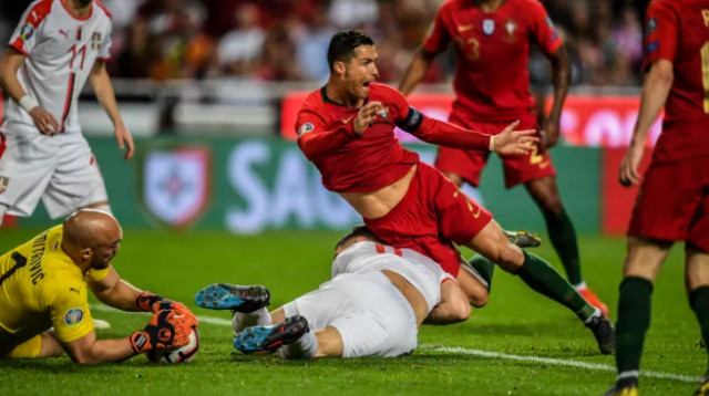 כריסטיאנו רונאלדו (צילום: AFP)